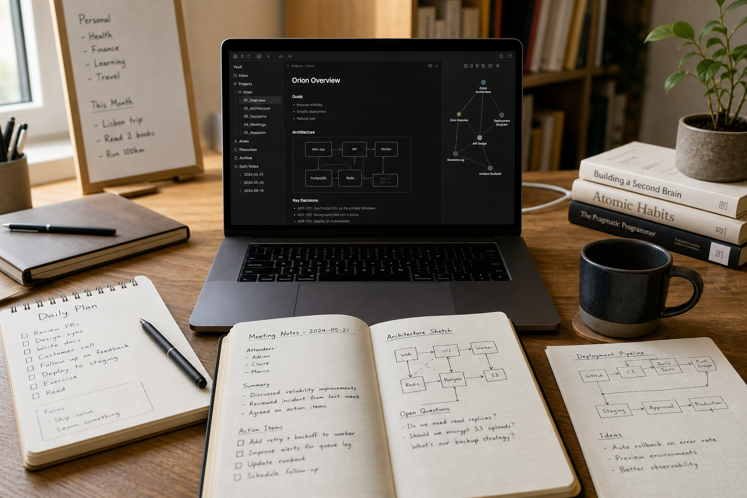 Featured image of post How I Use Obsidian for Work, Personal Life, and AI